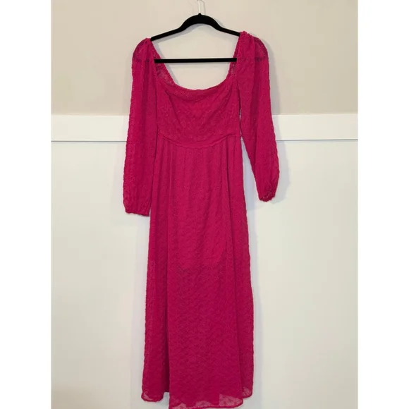 Women's Free People Malina Maxi Dress in Pink - Size XS - Picture 3 of 8